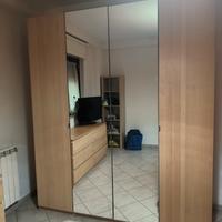 Armadio Ikea 4 ante con specchi 