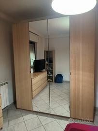 Armadio Ikea 4 ante con specchi 