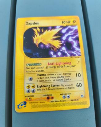 Zapdos 44/147 - Aquapolis ENG (Wizards e-Reader )