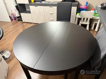 Tavolo rotondo allungabile