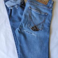 ROY ROGER'S Jeans ORIGINALI 5 Tasche Slavato Chiar