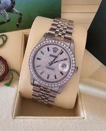 Rolex Datejust 36 mm. - Quadrante Rainbow 