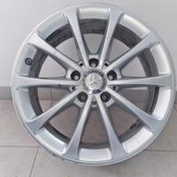 1 cerchio lega mercedes benz classe a r17 ls2088