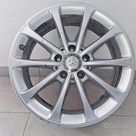 1 cerchio lega mercedes benz classe a r17 ls2088
