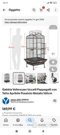 Gabbia x pappagalli 