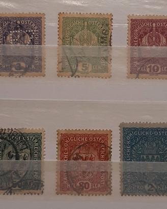 Impero austro-ungarico : corone e stemmi del 1910