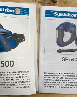 Casco rigido per verniciatura con respiratore