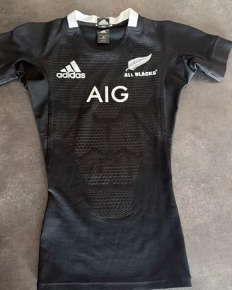 Rugby maglia All Blacks originale da gara Adidas