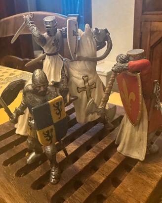 Trio Cavalieri Medievali  Schleich
