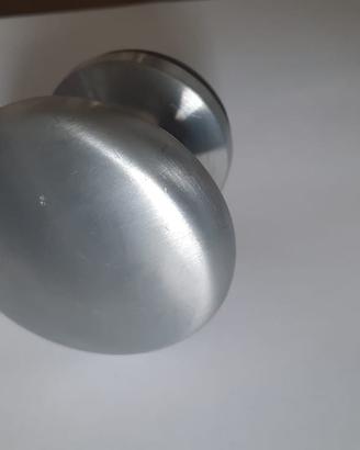 Pomolo ottone cromosatinato