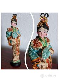 Soprammobile vintage anni 60 geisha