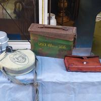 MILITARIA: GAVETTE-BORRACCE-GIBERNA-CASSETTE