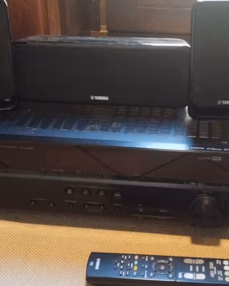 Yamaha YHT-2920 Kit Home Cinema, Nero