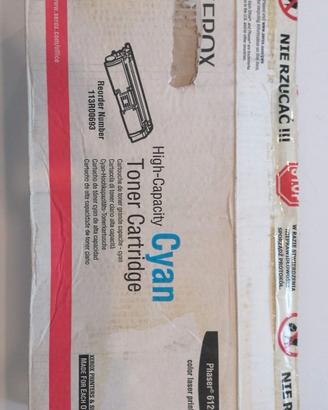 Toner Xerox Cyan 113R00693 Nuovo Phaser 6120 Ori.