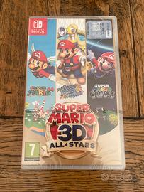 Super Mario 3d all stars nintendo switch nuovo 64