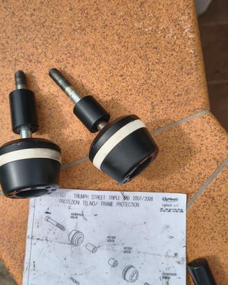 tamponi paratelai lightech Triumph 