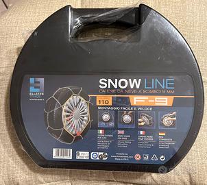 Catene da neve per auto da 9 mm SNOW LINE - NUOVE