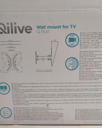 Staffa televisione max 20kgs