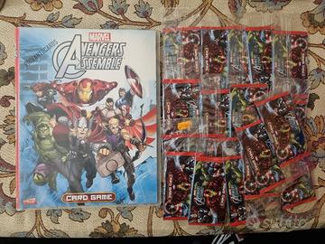 Album Marvel Avengers + 77 carte e 20 bustine