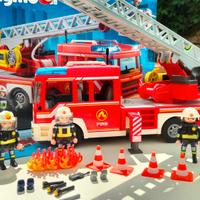 PLAYMOBIL AUTOSCALA VIGILI DEL FUOCO