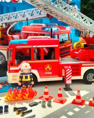 PLAYMOBIL AUTOSCALA VIGILI DEL FUOCO