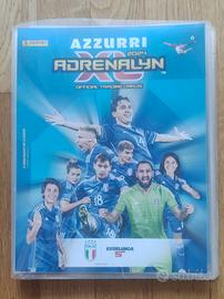 ALBUM RACCOGLITORE+SET COMPLETO 108 CARD  AZZURRI