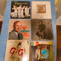 Lotto di 6 vinili musica classica e Italiana
