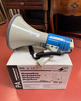 Megafono Monacor 25w
