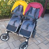 BUGABOO GEMELLARE passeggino completo di tutto.