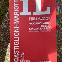 Vocabolario latino IL CASTIGLIONI