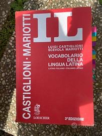 Vocabolario latino IL CASTIGLIONI