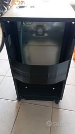 Stufa a gas per bombola con ruote