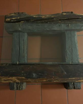 Tavolino da Caffè Artigianale Rustico