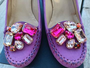 scarpa donna con pietre gioiello 