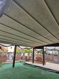 Pergotenda elettrica 6,70x7,40