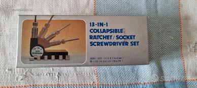 Cricchetto + set di bussole Tascabile