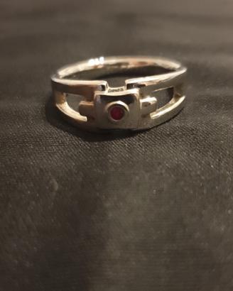 Anello Glamira Rubino su Argento 925 (certificato)