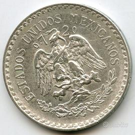 MESSICO 1 PESO 100 ANNI 1926 ARGENTO 16,66g T.720
