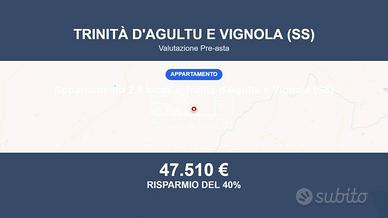 Immobile in asta di 55 m² a Trinità d'Agultu e Vig