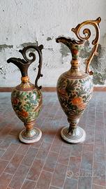 Coppia anfore ceramica Deruta
