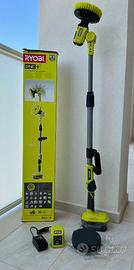 Spazzola rotante telescopica ryobi R18TPS-120G