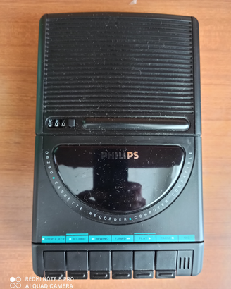 Mangia cassette anni 70 Philips
