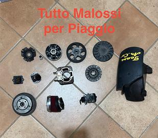 Ricambi Malossi / Piaggio – MHR, RHQ, trasmissione
