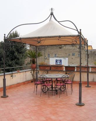 Gazebo in ferro battuto