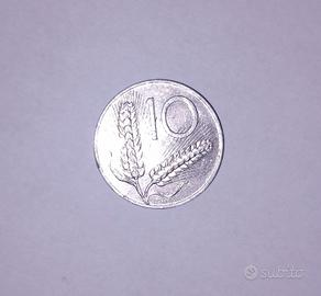 Moneta da 10 Lire “Spiga” – Anno 1974.