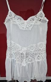 Sottoveste canotta in pizzo