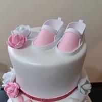 Torta Valentina battesimo