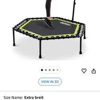 Trampolino fitness ONETWOFIT come nuovo
