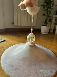 Lampadario in vetro