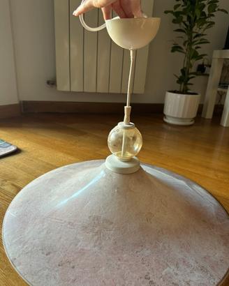 Lampadario in vetro